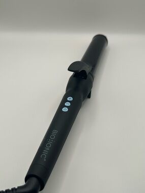 Bio Ionic Black Ceramic Curling Iron - Professional Hair Tool